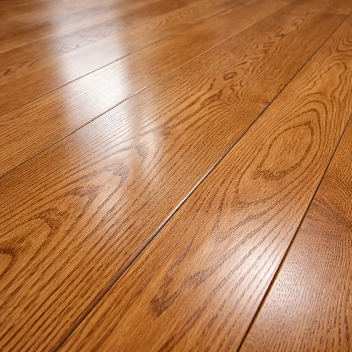 Prefinished solid hardwood flooring factory finish